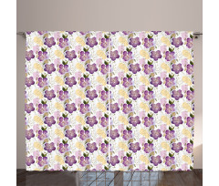 Tropical Blossom Feminine Curtain