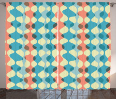 Vintage Colors Fifties Curtain