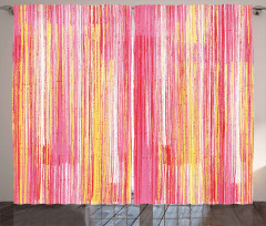 Flame Colors Curtain
