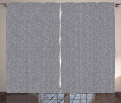 Interlink Tileable Motif Curtain