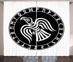 Illustration of Odins Ravens Curtain