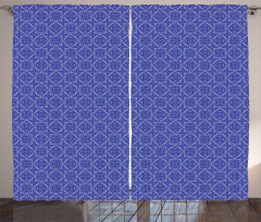 Oriental Ornate Pattern Curtain