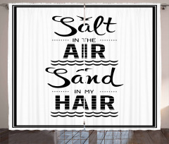 Salt in the Air Salt in Hair Curtain