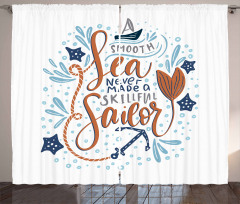 Skillful Sailor Phrase Curtain