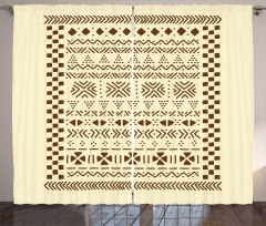 Traditional Africa Curtain