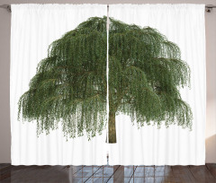 Joyous Botanical Leaves Curtain