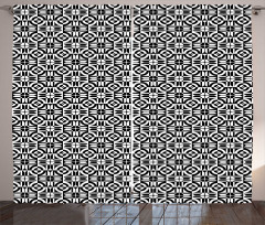 Abstract Modern Ornament Curtain