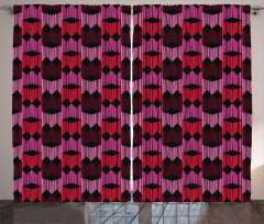 Rhombuses and Diamonds Curtain