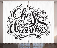 Chase Your Dreams Curtain