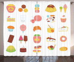 Dessert Concept Sketches Curtain