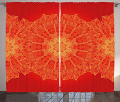 Complex Exposure Swirls Curtain