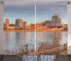 Vertical of City River Curtain