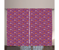 Botanical Garden Elements Curtain