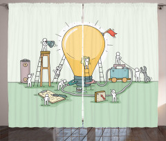 Creativity Teamwork Curtain