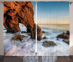 Majestic Sea Cliff Ocean Curtain
