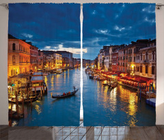 View on Grand Canal Rialto Curtain