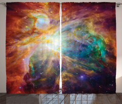 Stars and Nebula Curtain