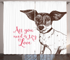 All You Need is Love Curtain