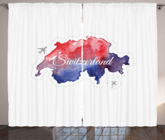 Travel Around the World Curtain