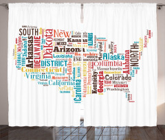 Map Cities Towns Names Curtain