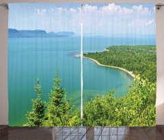 Lake Superior Panoramic Curtain