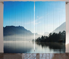 Lake Annecy France Sky Curtain