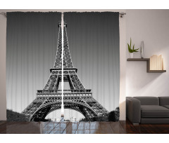 Paris Landmark Curtain