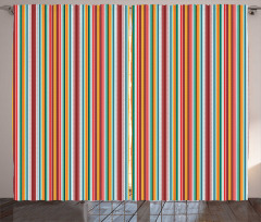 Grandiose Stripes Patterns Curtain