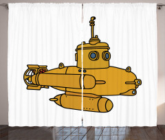 Creative Bathyscaphe Art Curtain