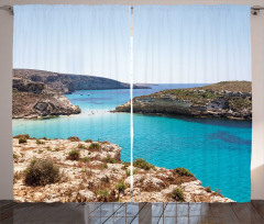 Lampedusa Island Pure Water Curtain