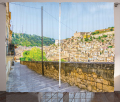 Stairway in Modica Curtain