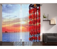 Dreamcatcher Ibiza Sunset Curtain