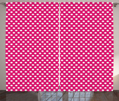 Vivid Girly Themed Curtain