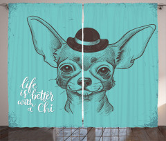 Life is Better with a Chi Curtain