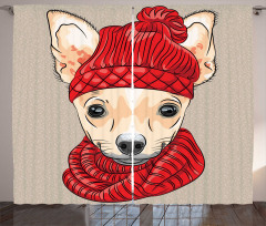 Fashionable Dog Curtain