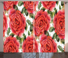 Floral Nostalgic Inspirations Curtain