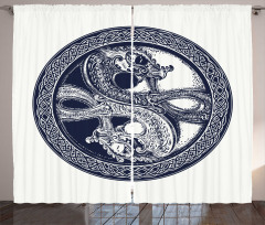 Mystic Yin Yang Curtain