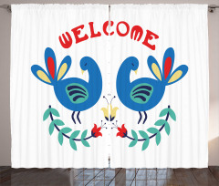 Ornamental Welcome Curtain