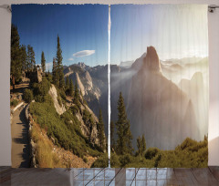 Yosemite Valley Panorama Curtain