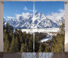 Magnificent Grand Teton Curtain