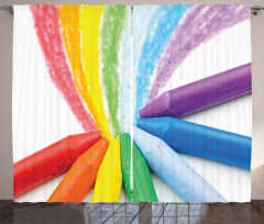 Creative Children Rainbow Curtain