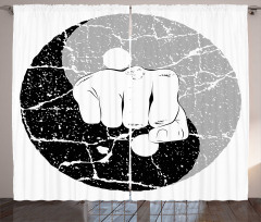 Fist in Yin Yang Curtain