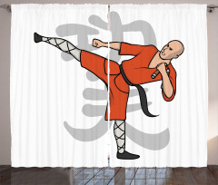 Eastern Martial Art Sports Curtain