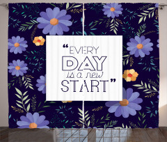 Every Day New Start Curtain