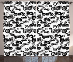 Models of Motorbike Curtain