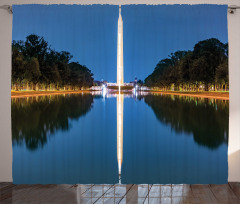 Washington Monument Photo Curtain