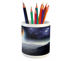 Science Fiction Nature Pencil Pen Holder