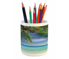 Paradise View Maldives Pencil Pen Holder