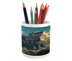 Famous Castle on Rocks Pencil Pen Holder