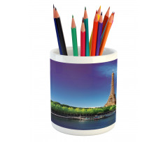 Eiffel at Sunrise Pencil Pen Holder